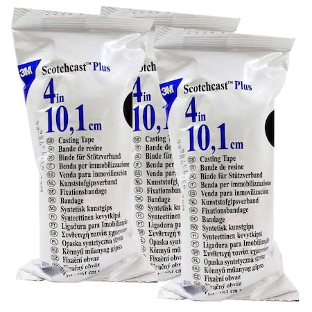 3M Scotchcast 3M Fiberglass Casting Tape 4 in. x 4 Yds 82004